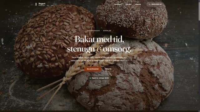 Sajten Bageri Bohuslän